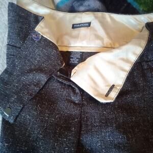 Tweed Dress Pants size 3/4R low rise flares